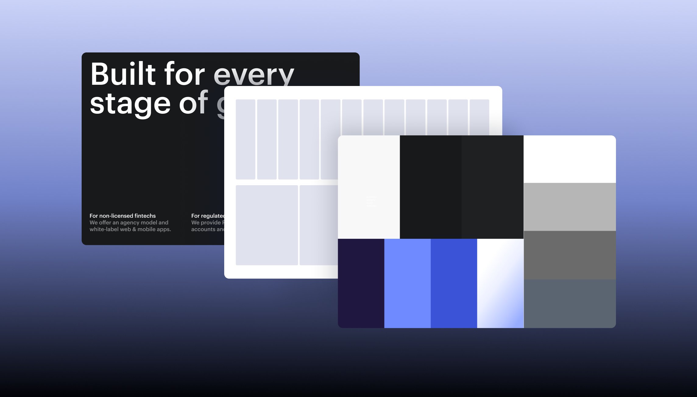 MSB Gate UI kit: typography, grid and colors